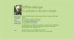 Desktop Screenshot of hjhavedesign.dk